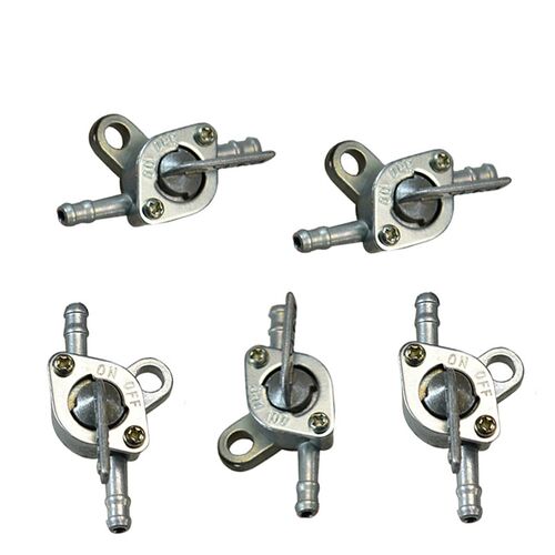 New Aluminum Inline On / Off Gasoline Gas Fuel Petcock Valve