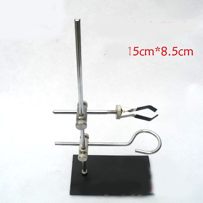 30cm portable retort stand iron stand with clamp laboratory