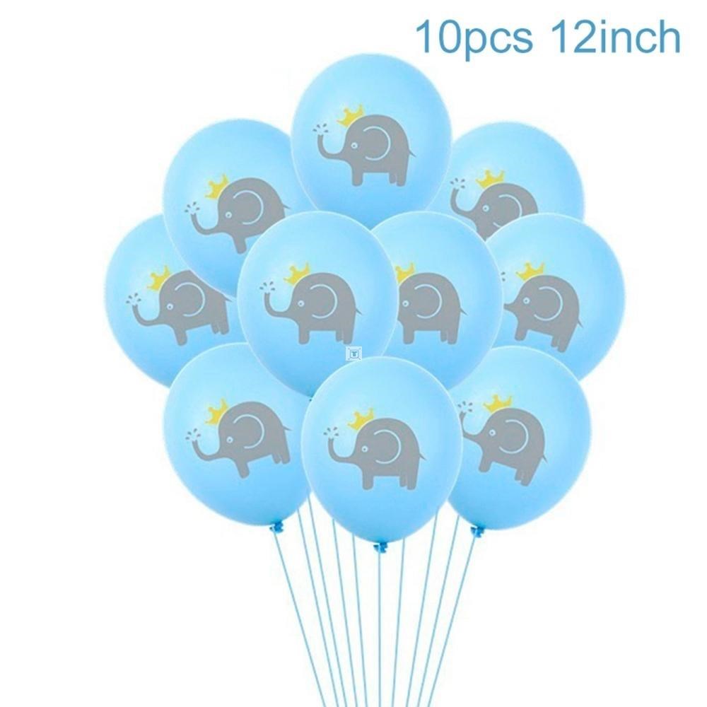 Girl Boy Baby Shower Decor Baby 2 1st 1 One Birthday Party