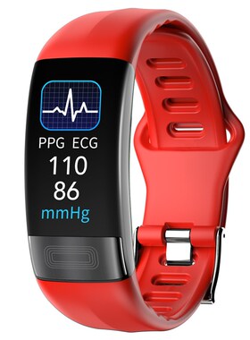 P11 Plus Smart Watch Men Fitness Bracelet Smart Band ECG PPG