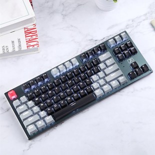87 Key Bluetooth Mechanical Keyboard Wireless Bluetooth Thr