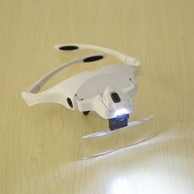 Hot Microblading Bracket Headband Glasses Magnifier Loupe wi
