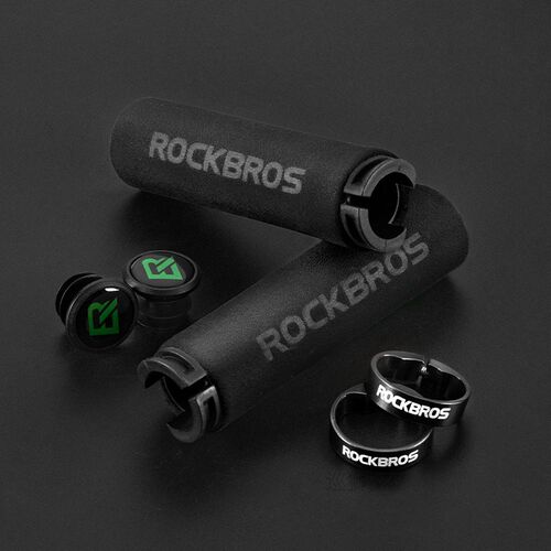 Bicycle Grips Sponge MTB Handle Anti-skid 3D Silicone Grip A