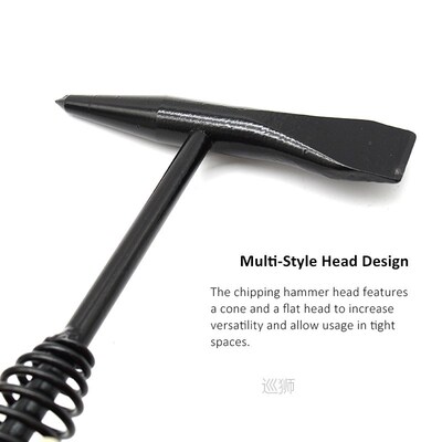 Chipping Hammer Shock Reducing Handle Maschinist Hammer Forg