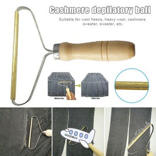 Portable Lint Remover Clothes Fuzz Fabric Shaver Brush Tool
