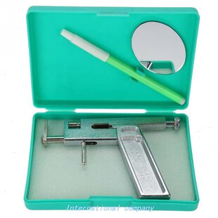 Pro STainlESS STEEl Ear PiErcinG Gun Tool WiTh MarkEr PEn Mi
