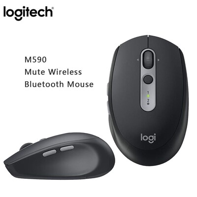 M590 Mute Wireless Bluetooth Mouse Optical Silent Computer M