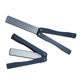 Pocket Knife Sharpener, 400/600grit Double Sided Foldin