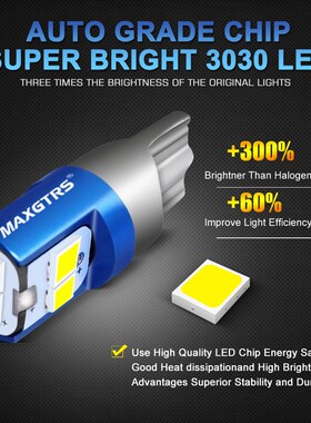 T10 W5W LED Bulb 3030 SMD 168 194 Car Accessories Clearance