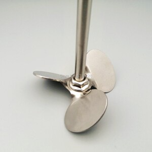 1set DIA 40mm to 120mm lab stainless steel stir blade paddle