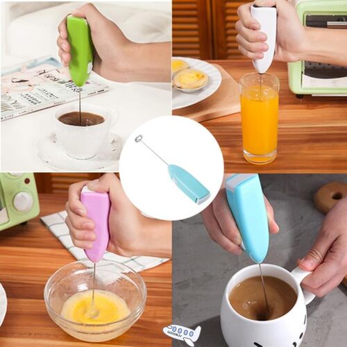 Mini Hand Milk Foamer for Coffee Kitchen Frother Whisk Froth