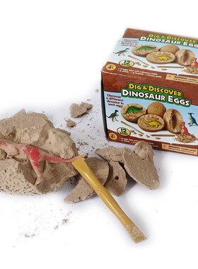 DIY Dinosaur Eggs Excavation Toys Dinosaur Novelty Gag Foss