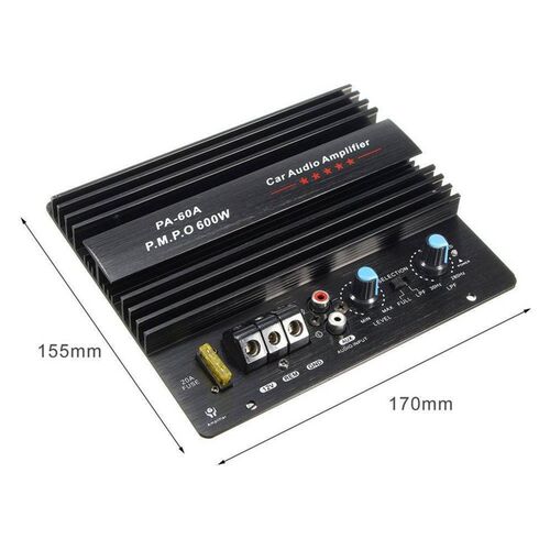 New 12V 600W PA-60A Speaker Subwoofer Bass Module High Power