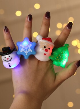 Christmas Gift Merry Christms Party Finger Lights Santa Clau