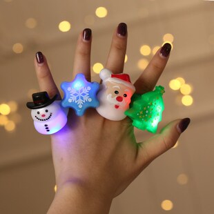 Christmas Gift Merry Christms Party Finger Lights Santa Clau