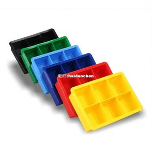 Food-grade Silicone Ice Cube Moulds Ice Trays Six-lattice Sq