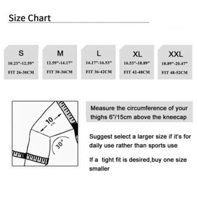 Full Knee Brace Strap Support Strong Protection Sports Pad