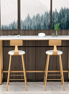 Nordic new bar stool, wrouht iron bar c, olden home ba