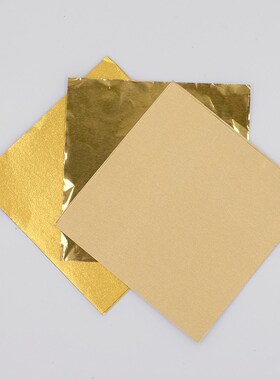 Gold Aluminium Foil Wrap Paper Handmade Chocolate Candy Chee