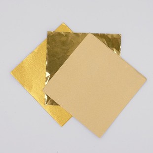 Gold Aluminium Foil Wrap Paper Handmade Chocolate Candy Chee