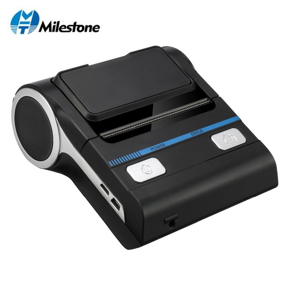milestone 80mm portable hermal printers with case provided m