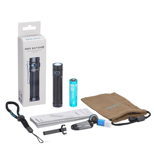 New S2R II Baton Magnetic Rechargeable 1150 Lm LED Flashlig