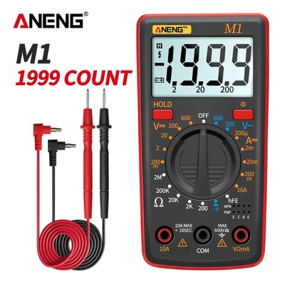 M1 Digital Multimeter esrMeter Multimetro Tester True Rms Di