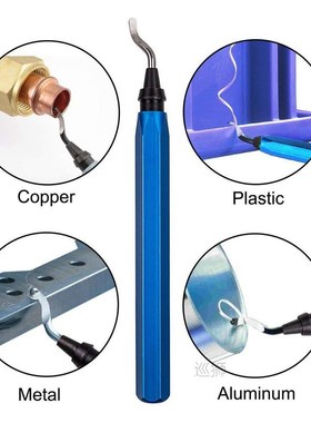 Handle Burr Metal Repair Deburring Tool Kit 15pc Router Bit