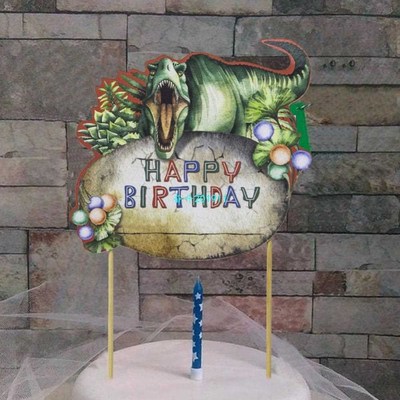 Dinosaur Party Birthday Party Kids Decoration With Happy Bir