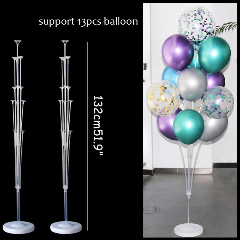 2Sets Adult kids birthday party Balloon column stand Wedding