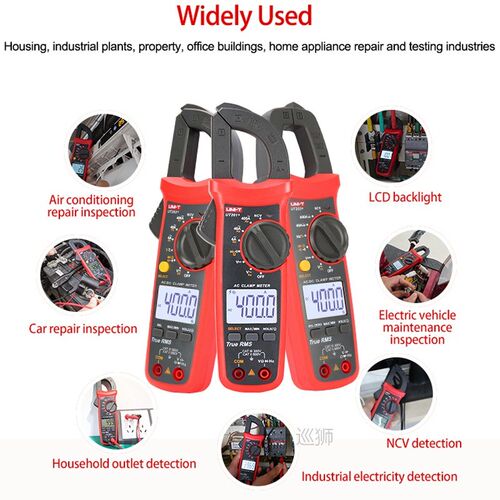 UT204 Plus UT203 Digital Clamp Meter 400-600A AC/DC Current