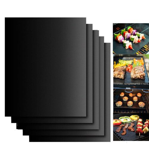 BBQ Grill Mat Barbecue Outdoor Baking Non-stick Pad Reusable