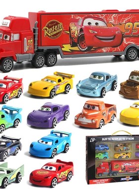 7Pcs/set Cars  Pixar Cars 3 Lightning McQueen Mater Somkey M