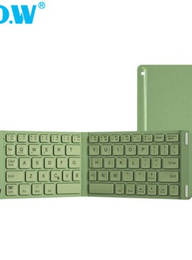 B.O.W  Mini Bluetooth Keyboard Foldable , Aluminum Metal Wi