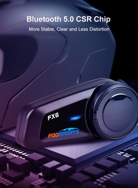 Fodsports FX6 Motorcycle Helmet Bluetooth Intercom Moto Helm