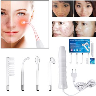 Portable High Frequency Facial wand Hair care Electrode Spot