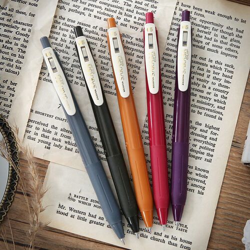Retro Gel Pen SARASA JJ15 5Color/Set New Press Gel Pen Color