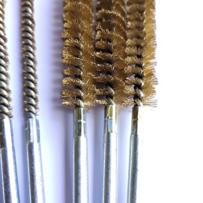 高档钢丝刷管道刷精密抛光打磨去毛刺除锈斑内孔清t理毛刷不锈奢