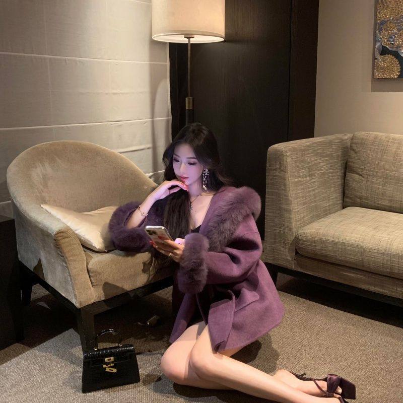 轻奢富家千金大小姐贵气纯欲名媛绝美御姐优雅秋冬保暖毛呢潮外套,女装/女士精品,毛呢外套,淘宝优惠券,粉丝福利购,淘宝优惠卷