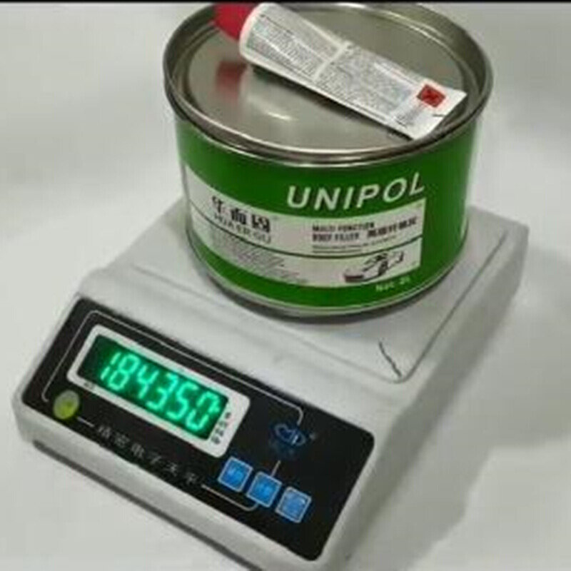 纤维原子灰腻子 汽车玻璃钢专用玻璃丝修补土绿色快干多功能修复