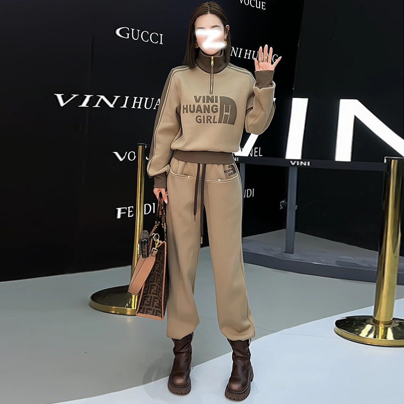 英国cherry kitty卫衣休闲运动服早春欧货套装女春秋季新款女装