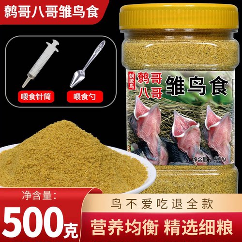 八哥鹩哥营养幼鸟食饲料雏鸟通用