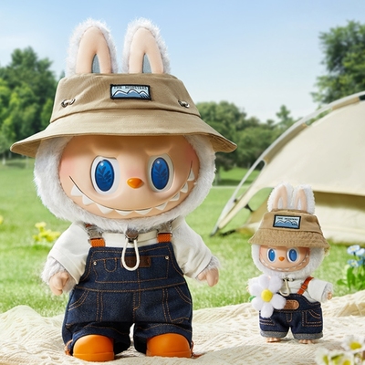 泡泡玛特 THE MONSTERS 大春野系列-搪胶小春野毛绒公仔拉布布