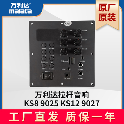 功放板广场舞拉杆音响万利达