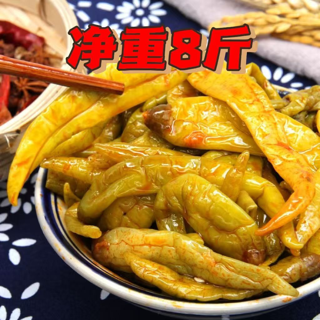 湘味泡椒整箱散装商用油焖脆尖椒