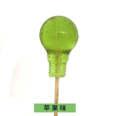 实心200g大灯泡棒棒糖1：1网红
