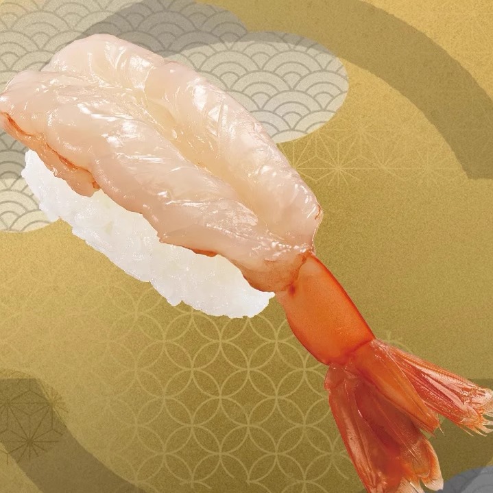 刺身赤虾中国即食超大寿司郎同款