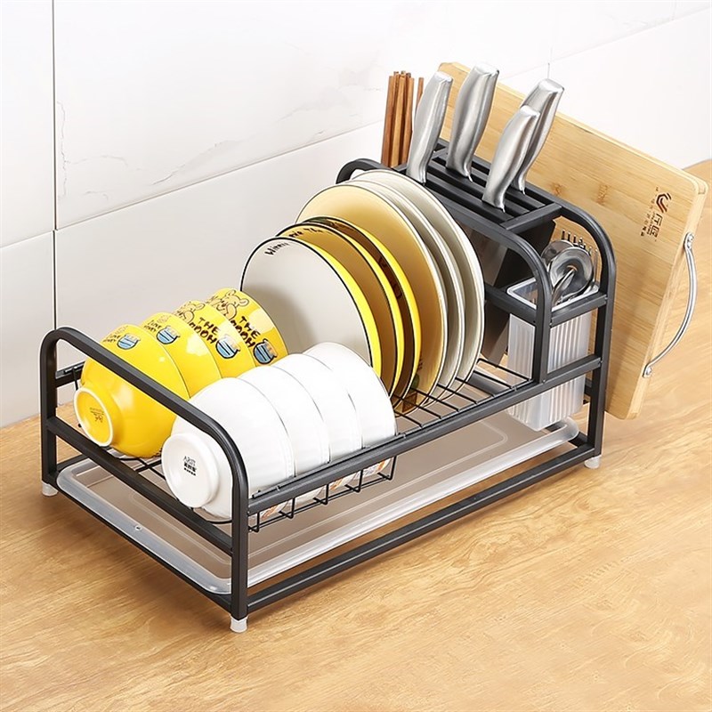 厨房置物架刀架碗碟碗盘收纳架沥水架家用多功能放碗架碗筷收纳盒高性价比高么？