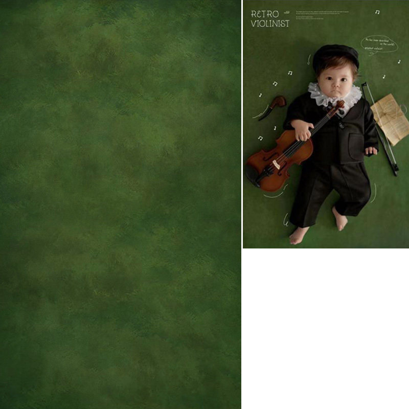 绿色肌理画深绿网红直播间背景纸影棚专用抖音快手拍照道具艺术写真mh