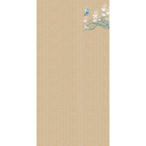 工笔画背景布婚纱照摄影拍摄道具仿手绘影楼背景室内个人艺术写真拍照复古旗袍民国风新年摄影拍照MH-0396